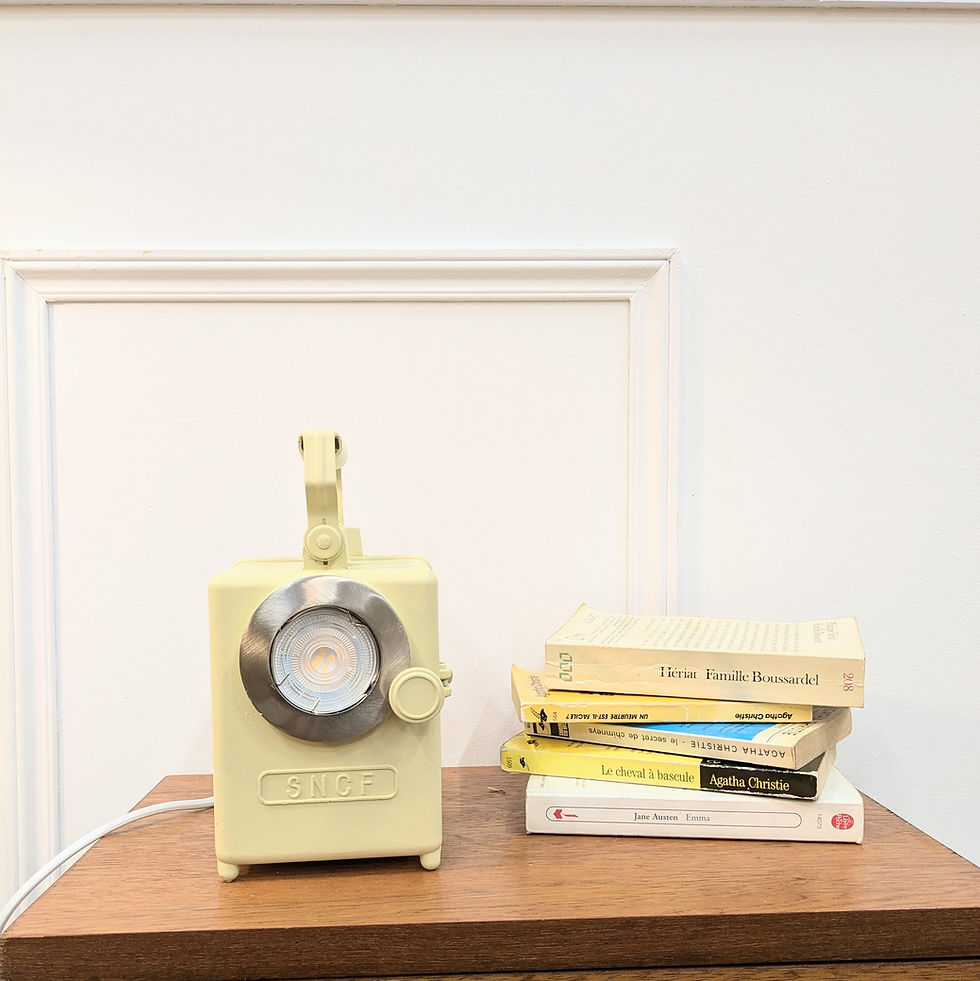 Lampe Wonder Agral restaurée par Les Belles Vies