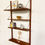 Miniature : étagère murale scandinave en teck