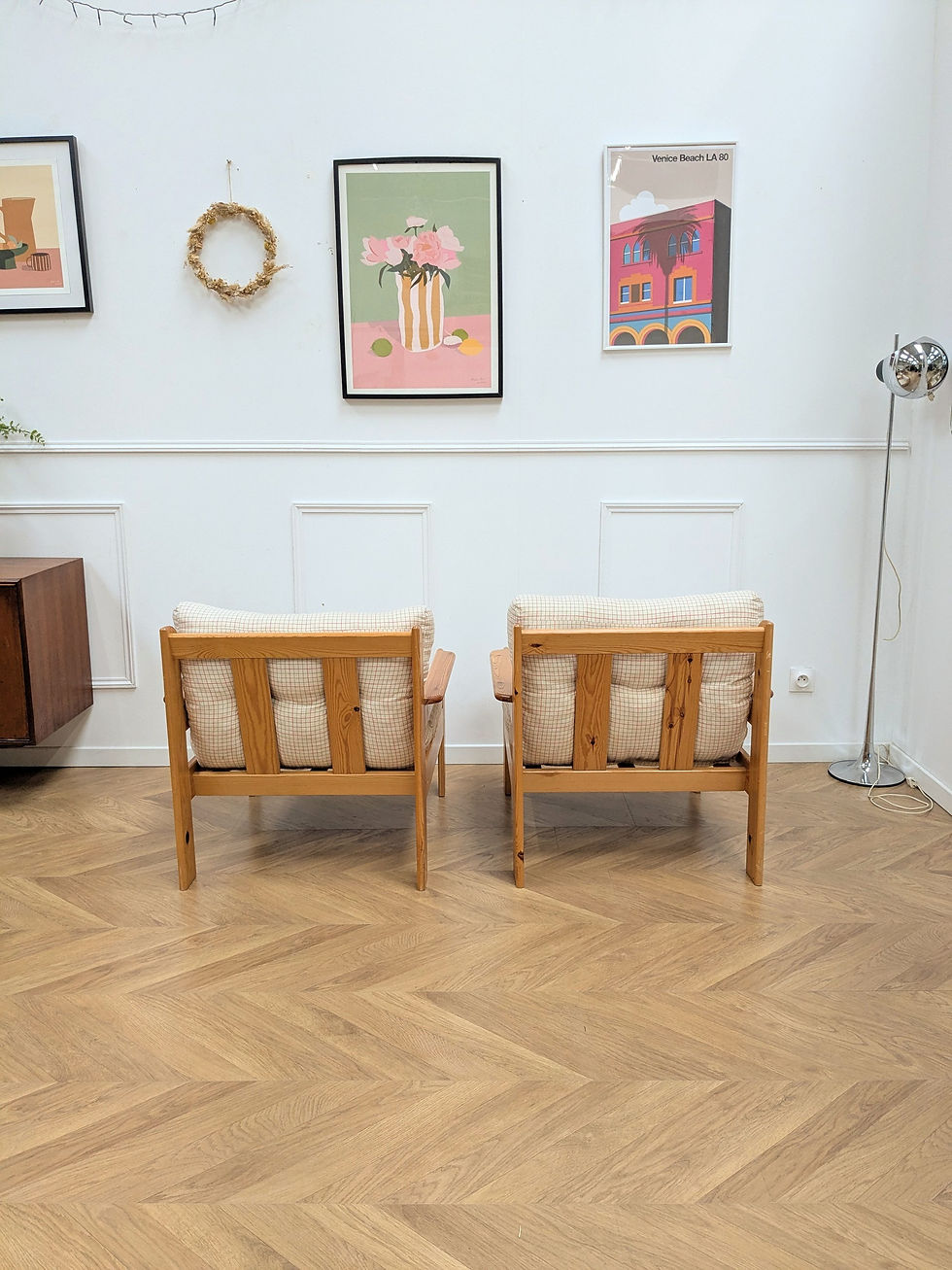 Miniature : Fauteuil vintage années 80