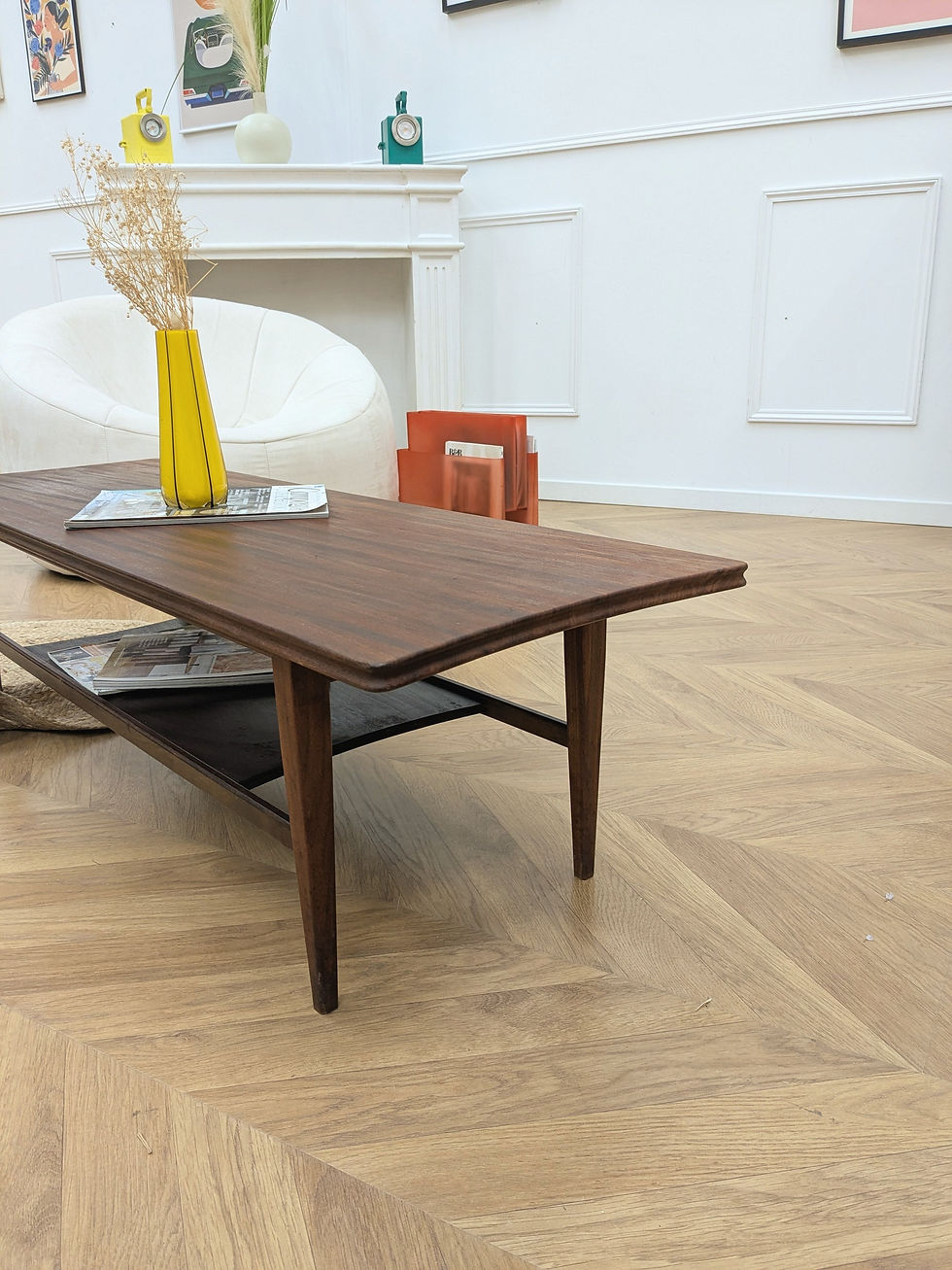 Table basse - meuble ancien a paris