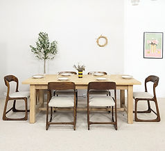 6 chaises Baumann pieds traineaux