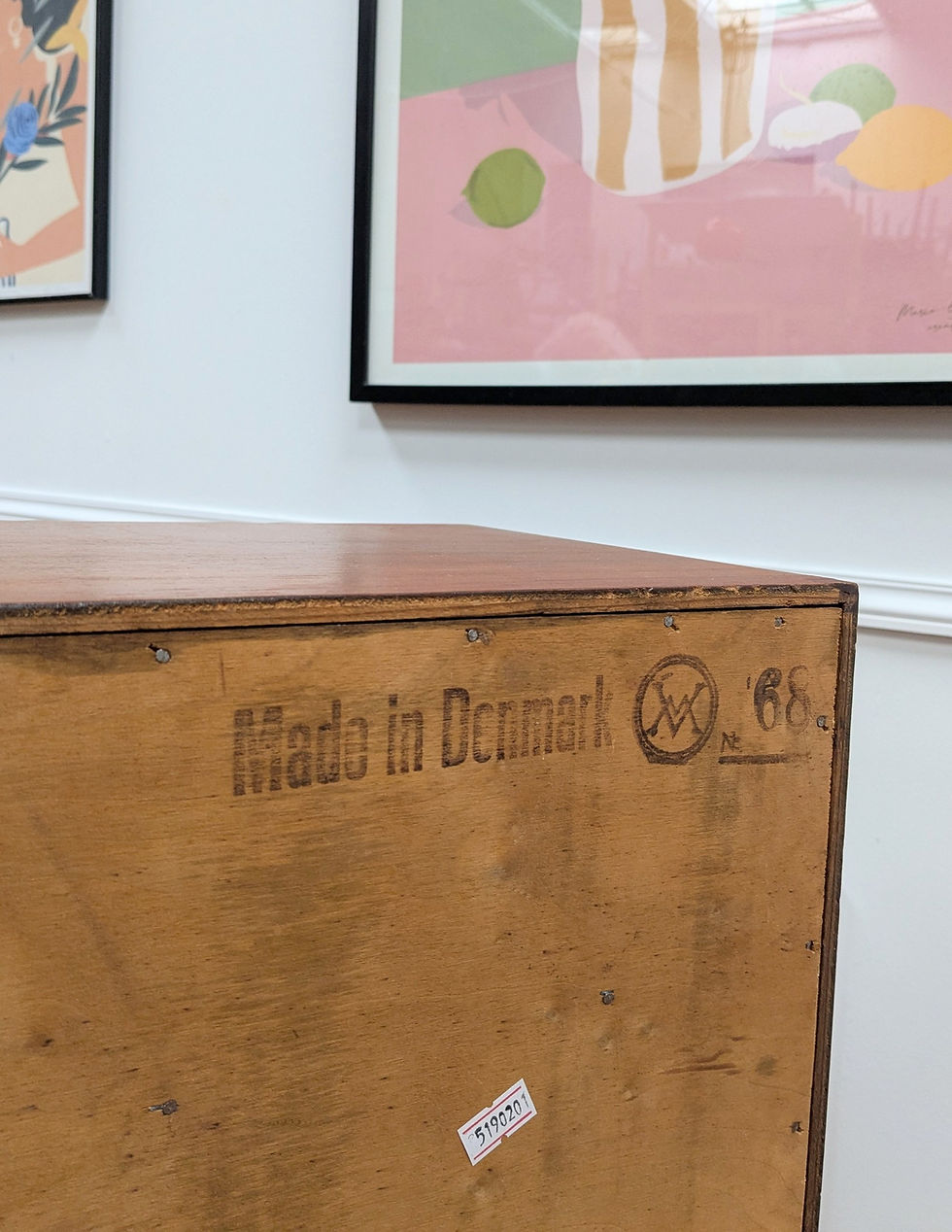 Thumbnail: Secrétaire Arne Wahl Iversen en teck