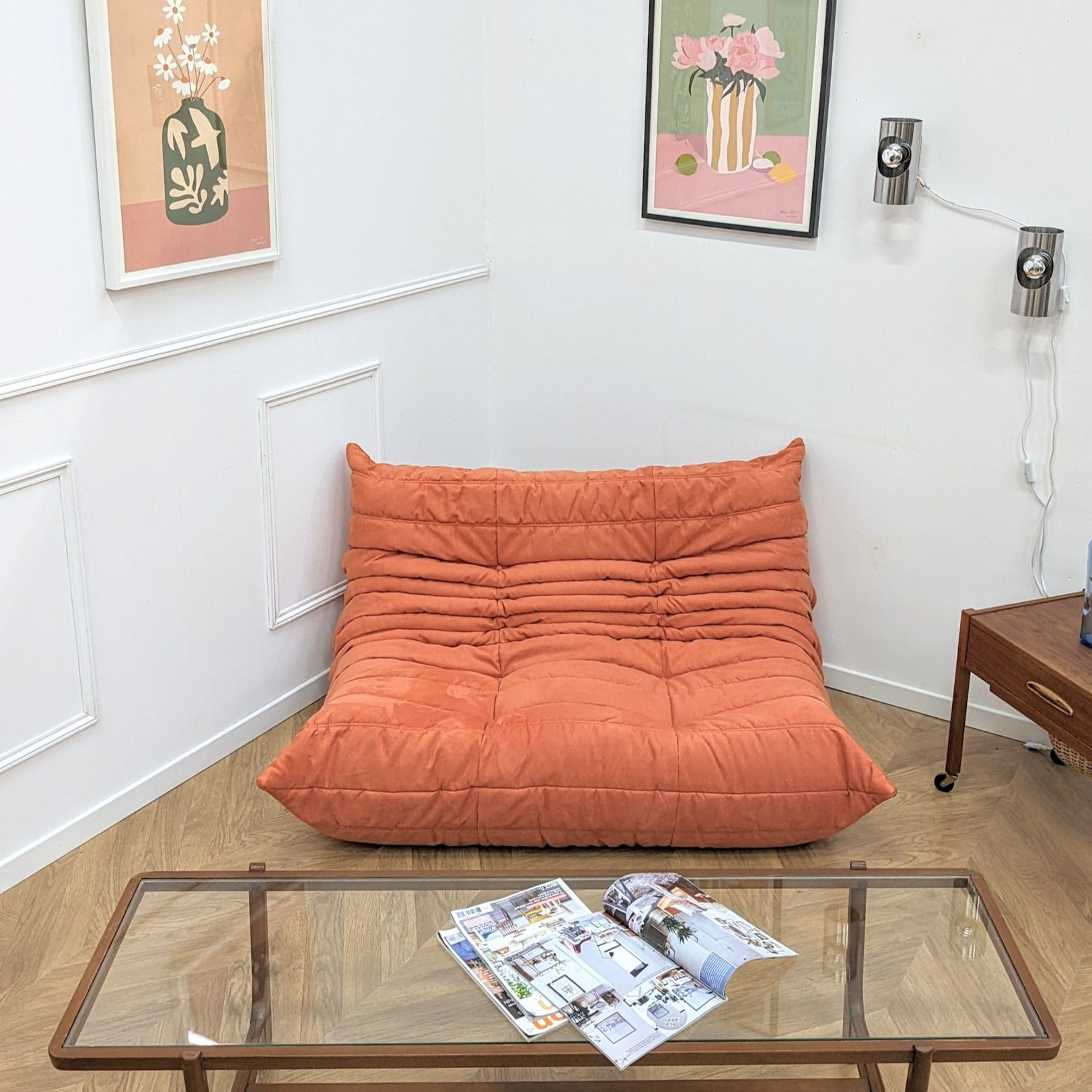 Togo two-seater sofa by Michel Ducaroy