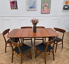 Lot de 6 chaises noir