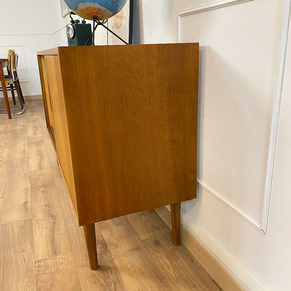 Miniature : Enfilade scandinave vintage en teck designed by Poul Hundevad