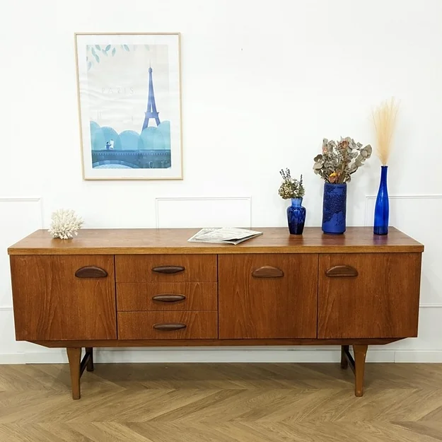 Enfilade anglaise design et mid-century