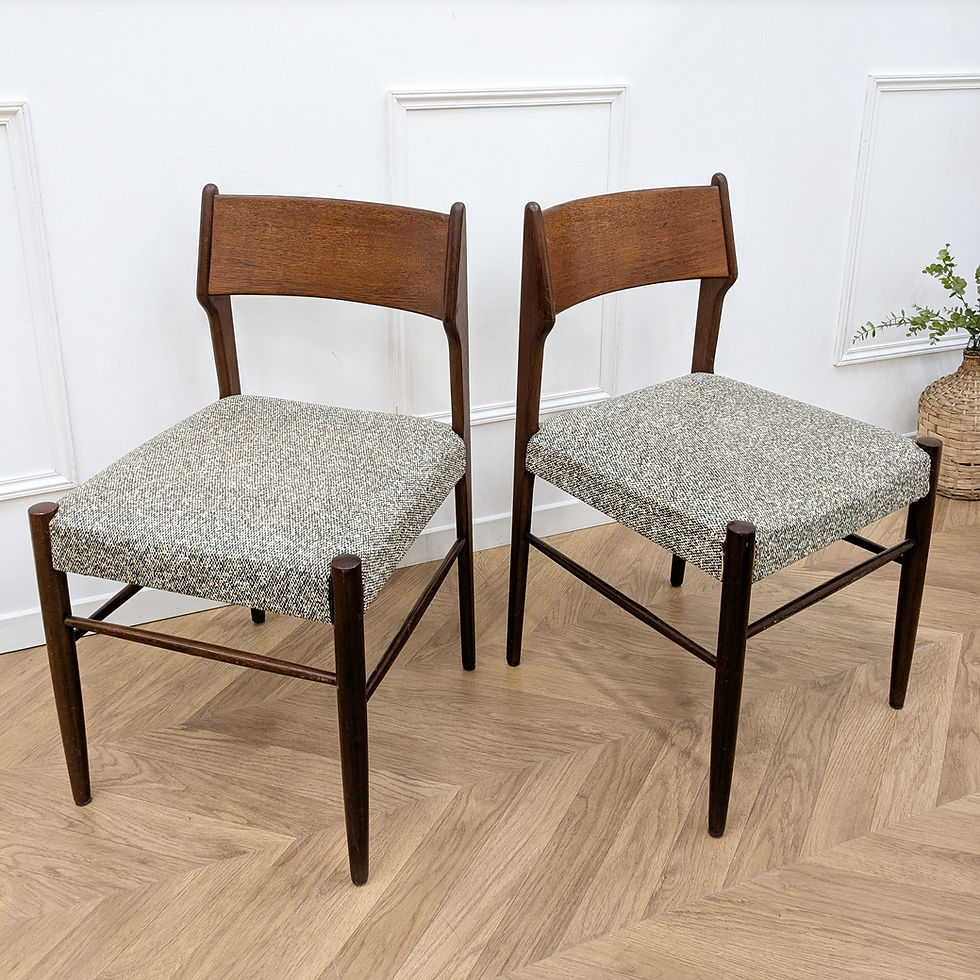 Miniature : 2 chaises vue de face