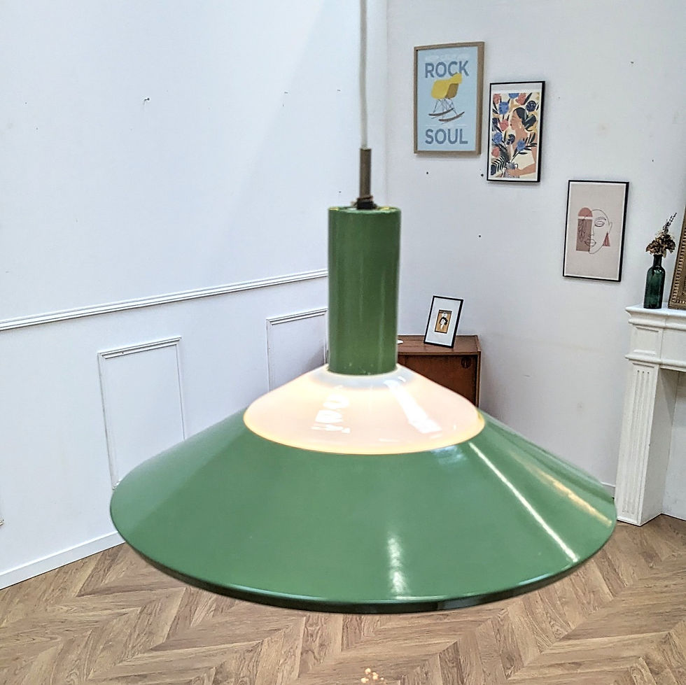 Miniature : Suspension verte Klassependel - Louis poulsen