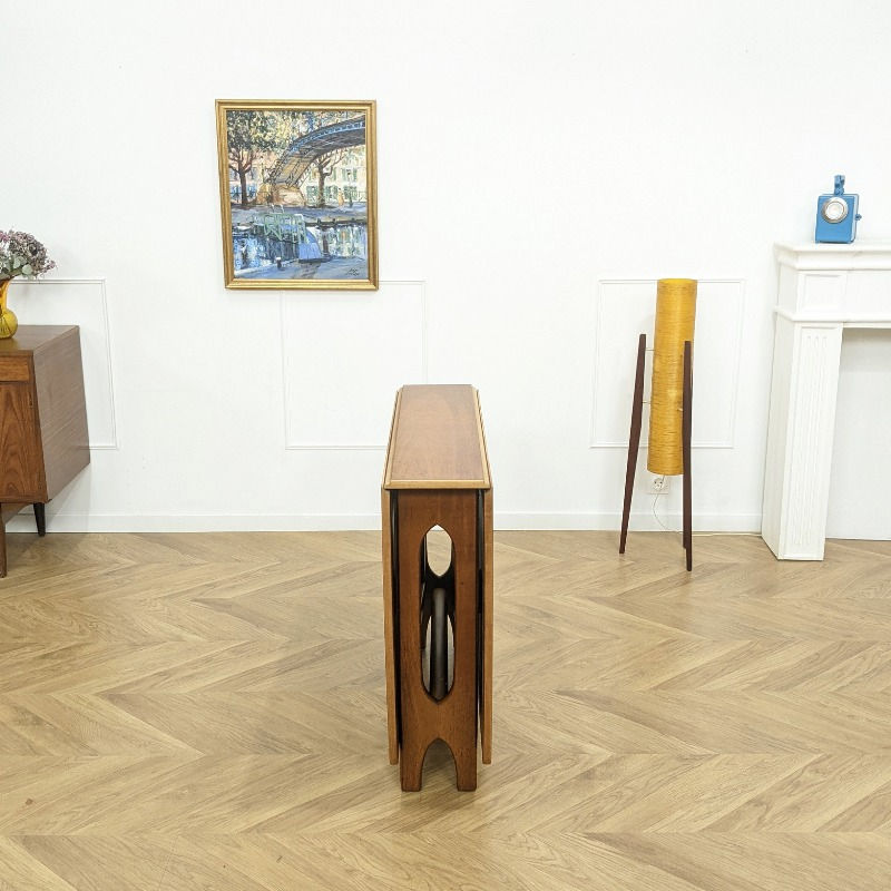 Table à rabats vintage en teck