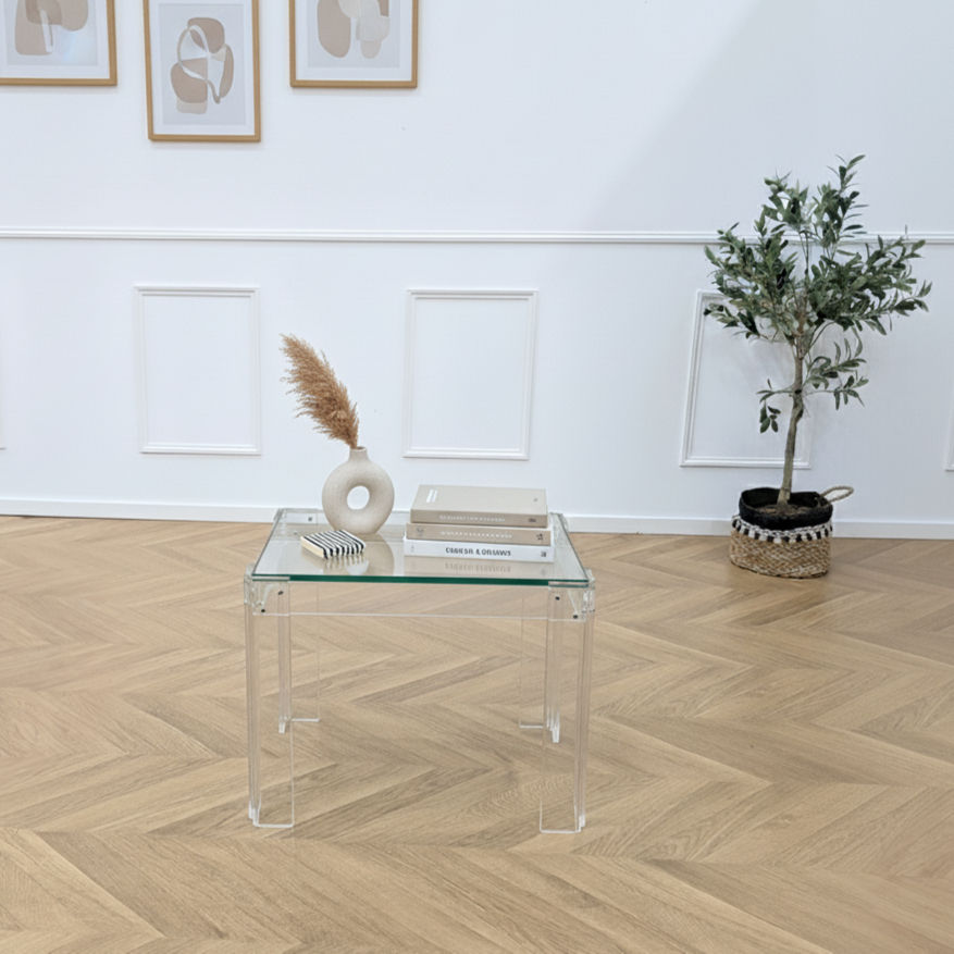 Table basse / Bout de canapé vintage