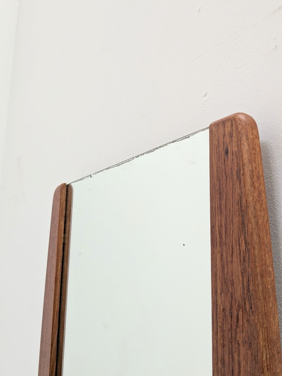 Miniature : Miroir Mural Danois Vintage Teck Années 60