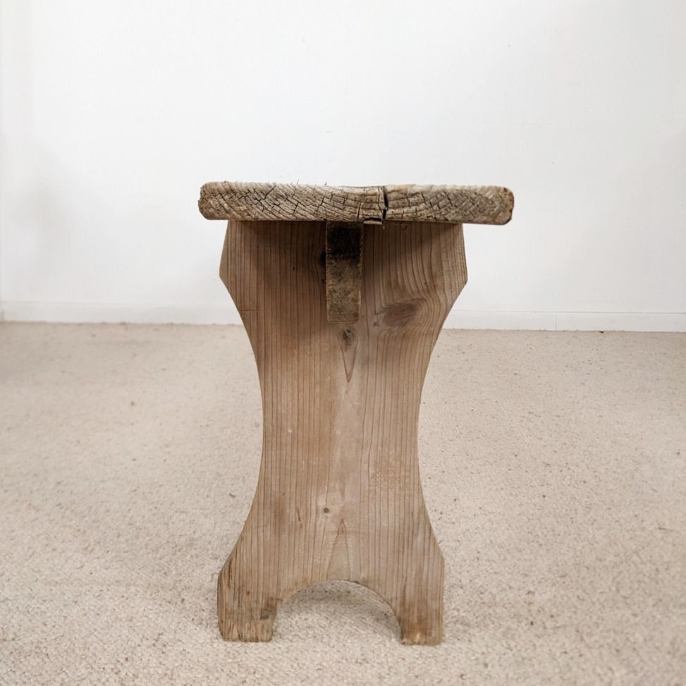 Thumbnail: Antique wooden bench