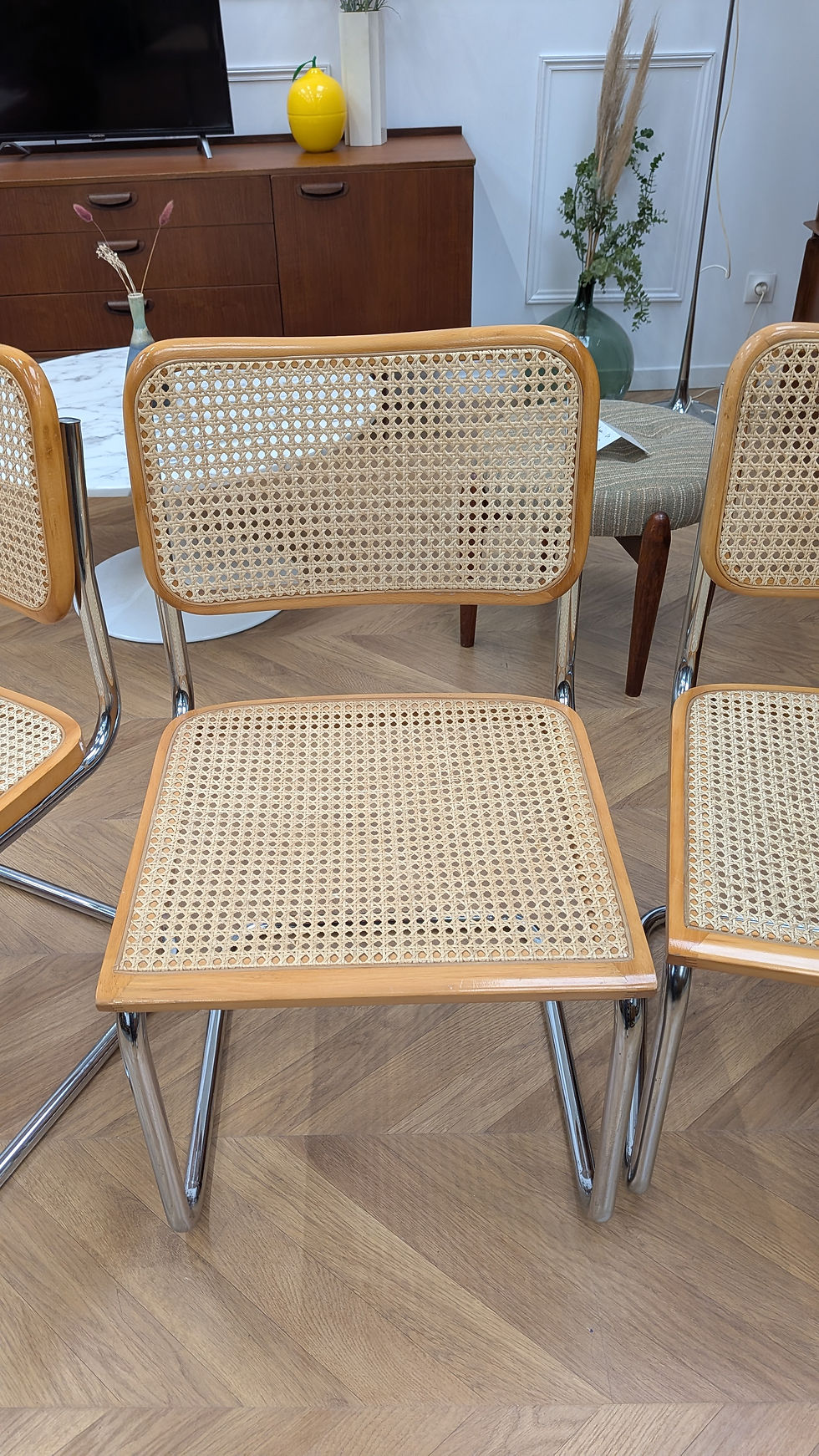 Miniature : 4 chaises B32