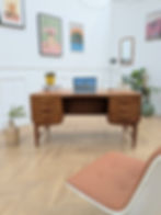 Bureau scandinave en teck édité par Clausen & Søn, design danois des années 60