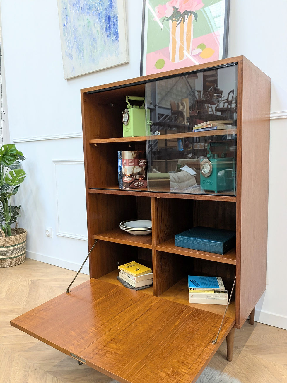 Miniature : buffet scandinave en teck