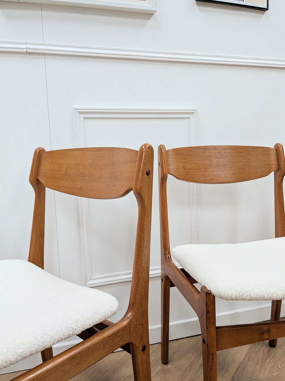 Thumbnail: Set of 2 Vintage Danish Chairs