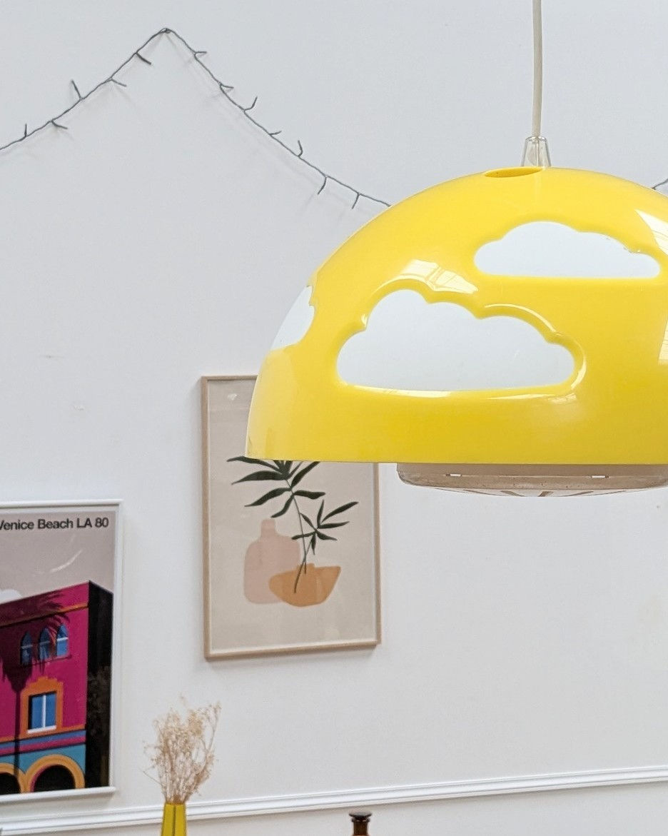 Miniature : Suspension Nuage jaune ikéa