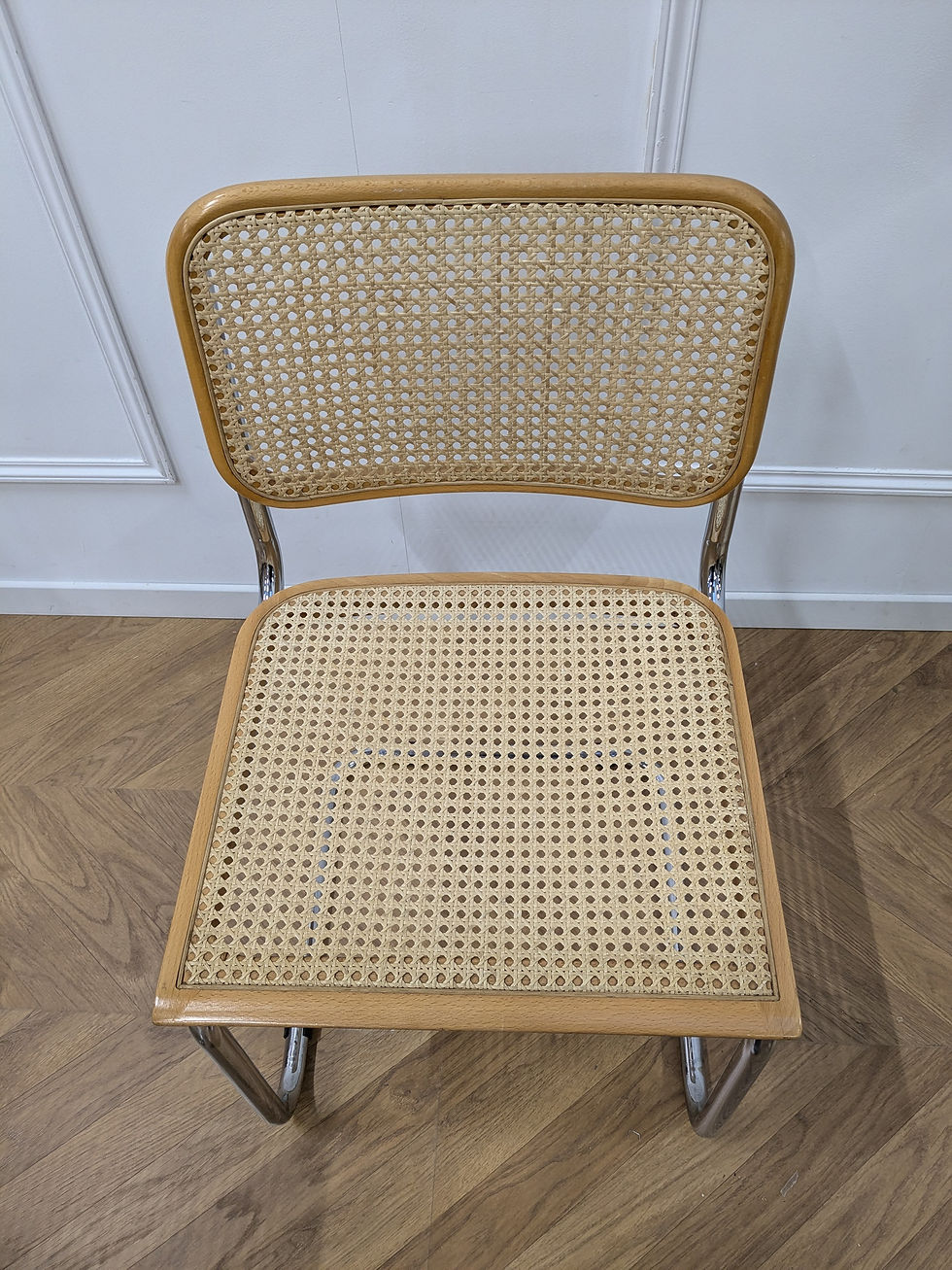 Miniature : chaise de seconde main cesca B32 par Marcel Breuer