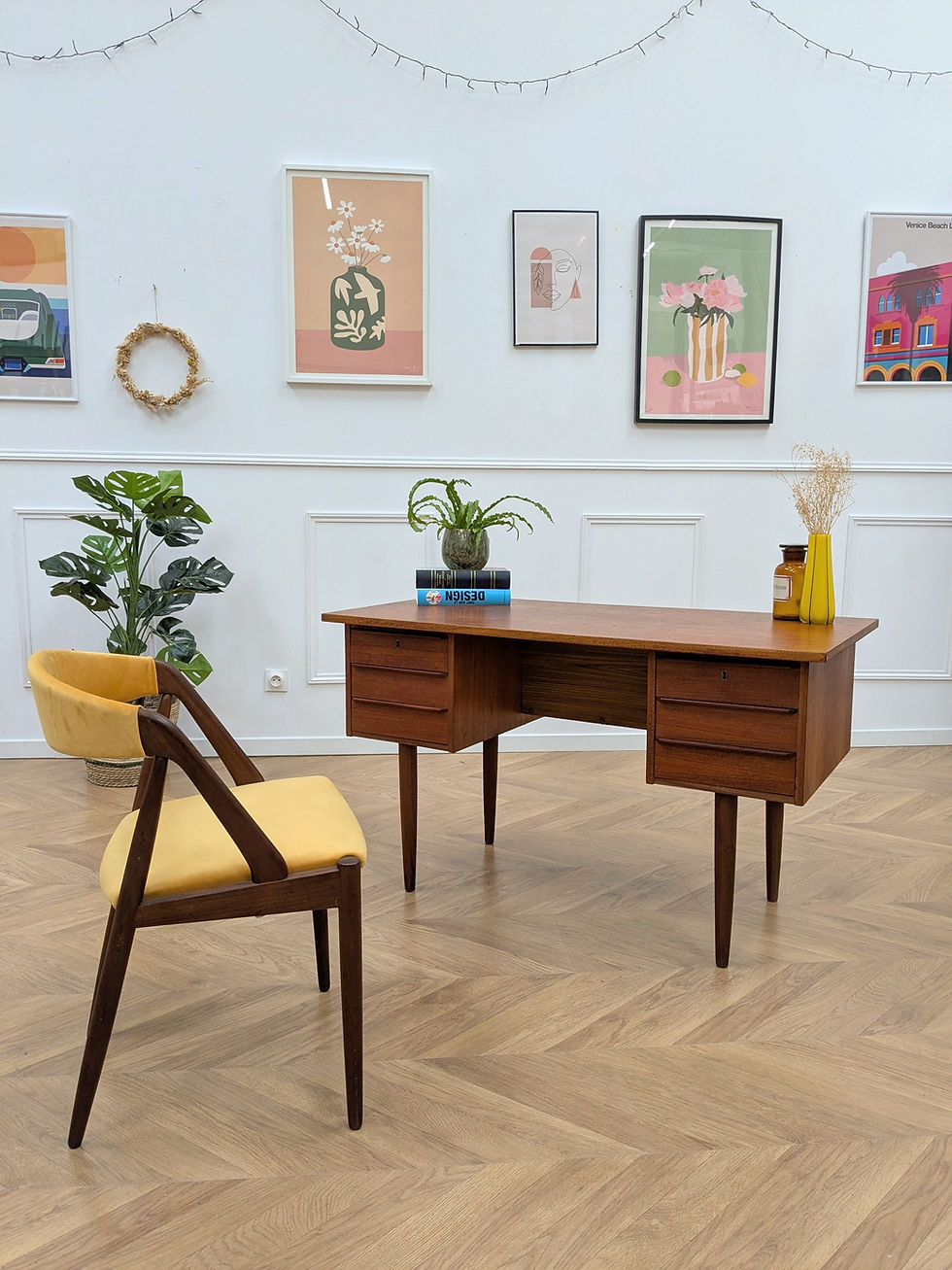 Bureau vintage en bois