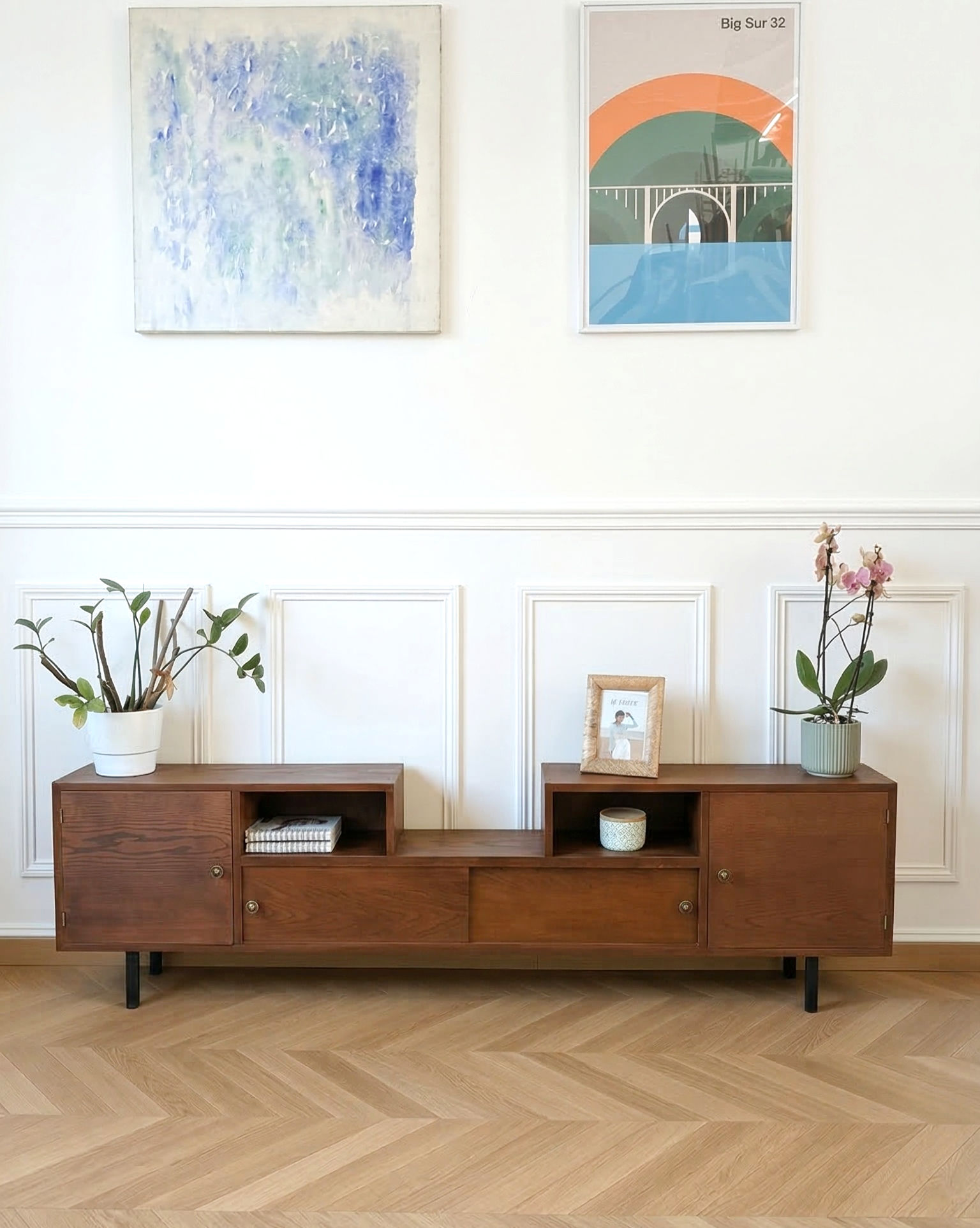 Enfilade basse vintage ( faible profondeur )