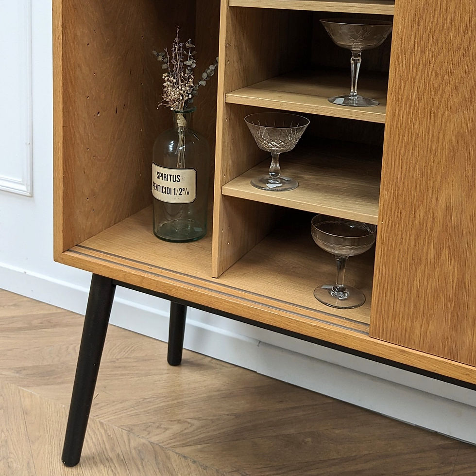 Miniature : Buffet haut en chêne