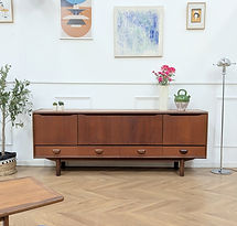 Enfilade Scandinave Portwood Teck Années 60
