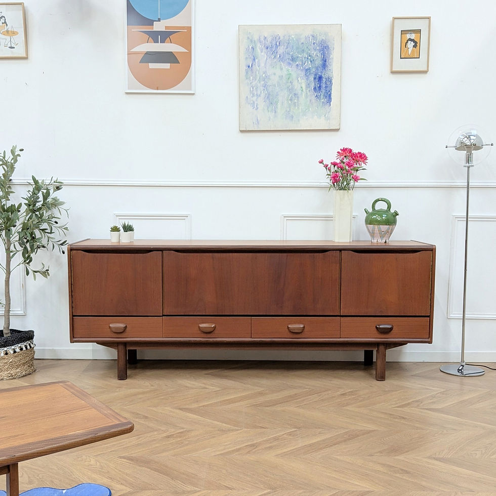 Enfilade Scandinave Portwood Teck Années 60
