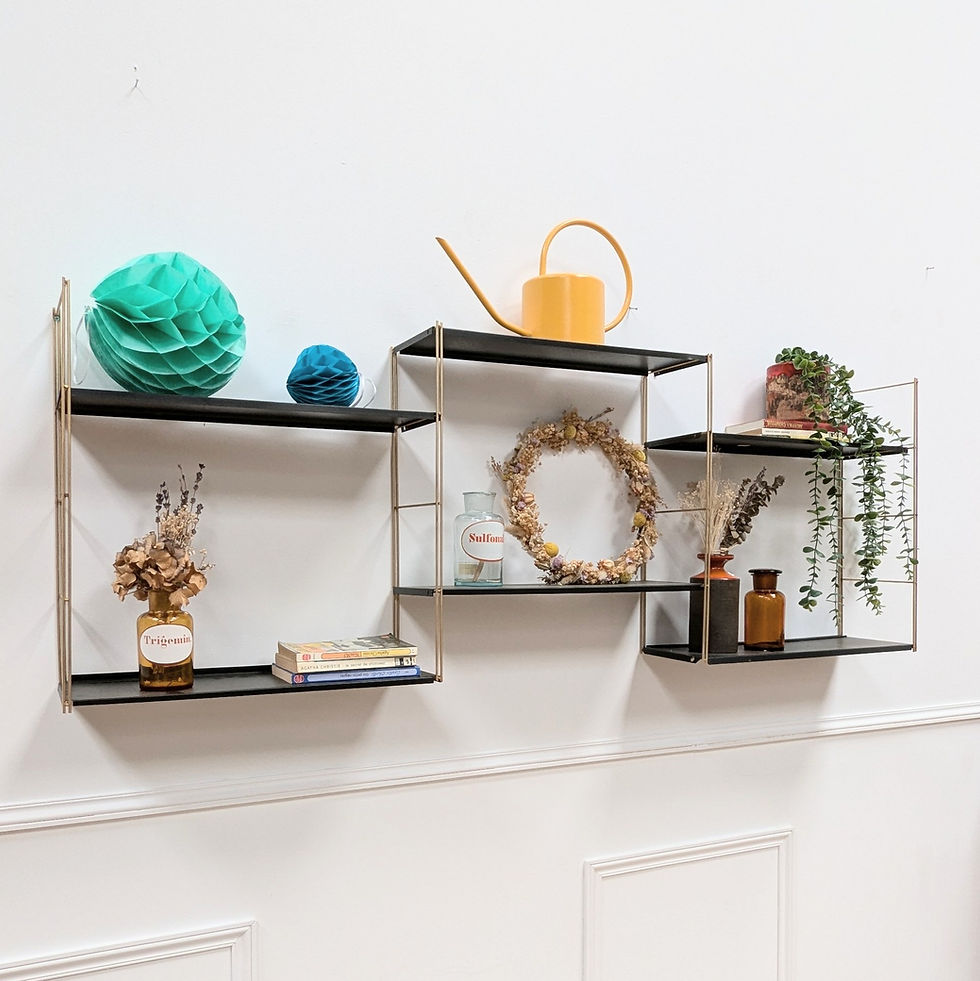 Miniature : Etagère string vintage