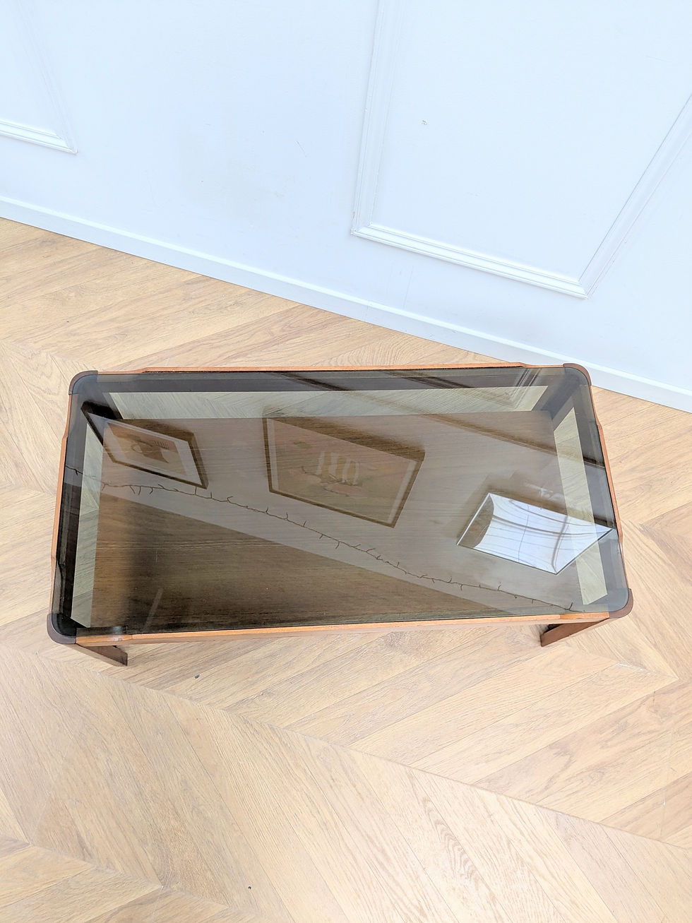 Miniature : Table Basse Myer Teck Vintage Années 60