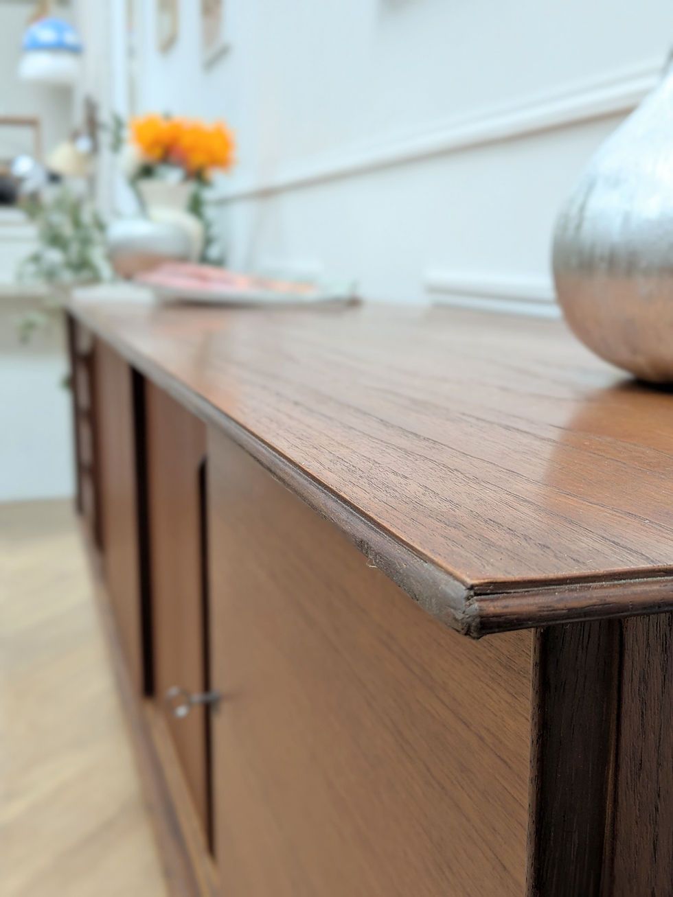 Miniature : Enfilade vintage scandinave - Teck danois années 60 - détail