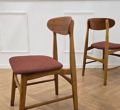 Chaises vintage en teck