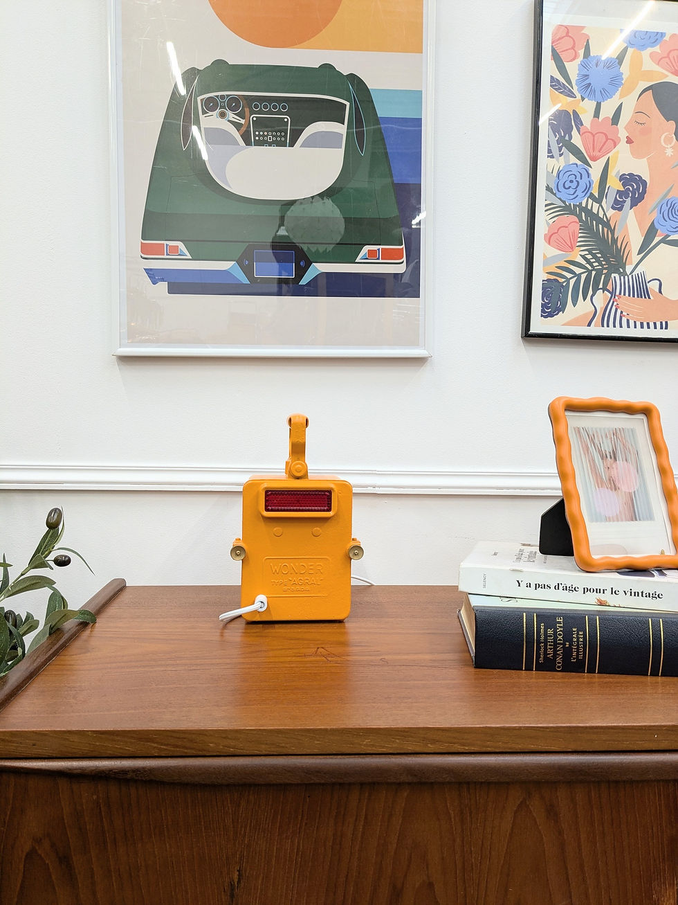 Miniature : Lampe vintage Wonder orange