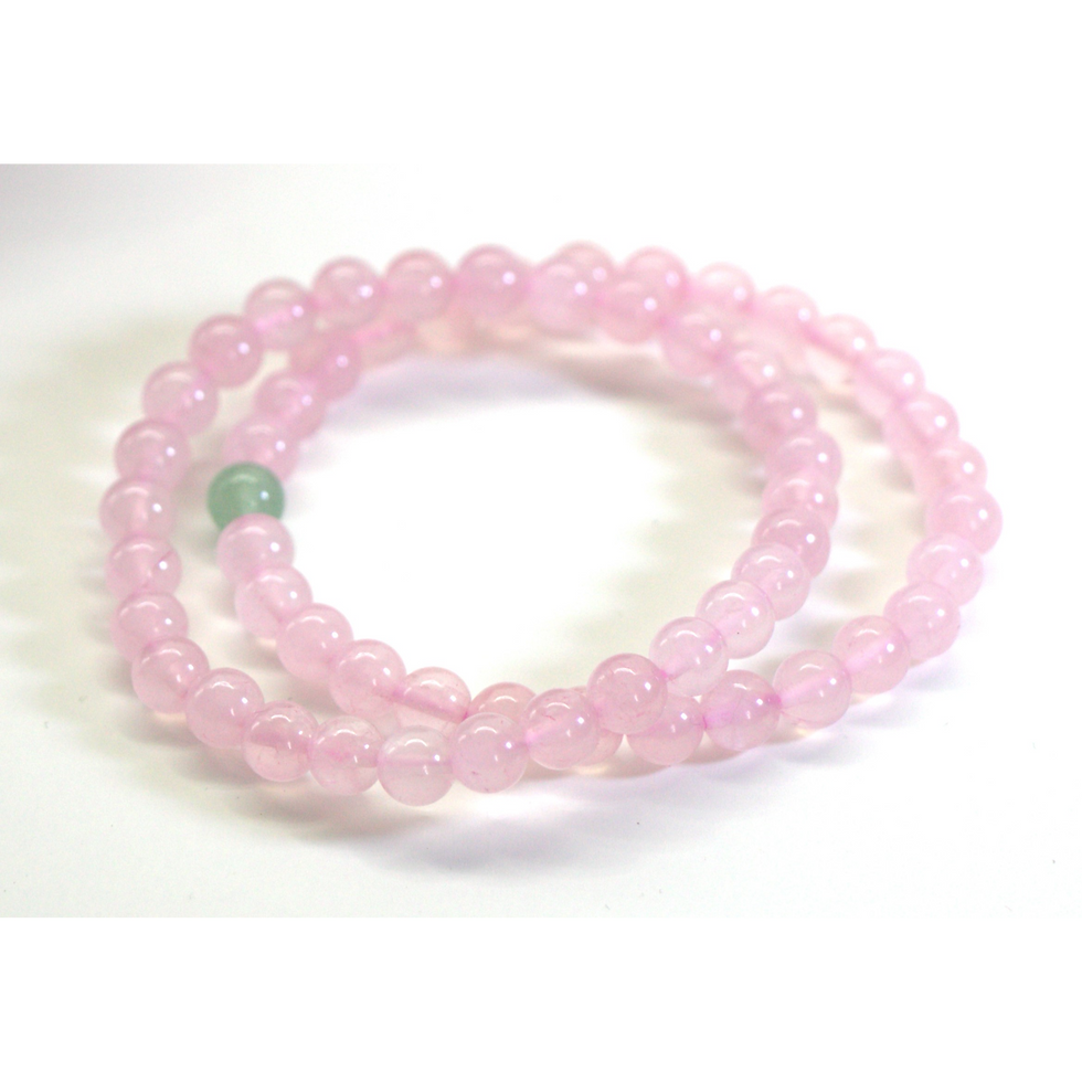 Thumbnail: Rose Quartz Bracelet — Love, Compassion & Emotional Healing