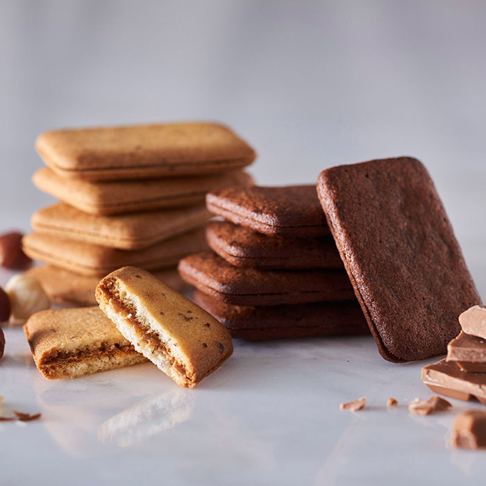 縮圖：WITTAMER 牛奶榛子朱古力夾心餅 12件