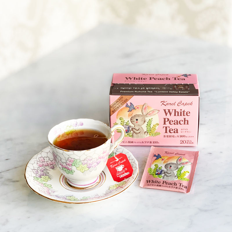 縮圖：KAREL CAPEK White Peach Tea 茶包20個裝