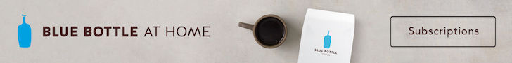 Blue Bottle Coffee Banner