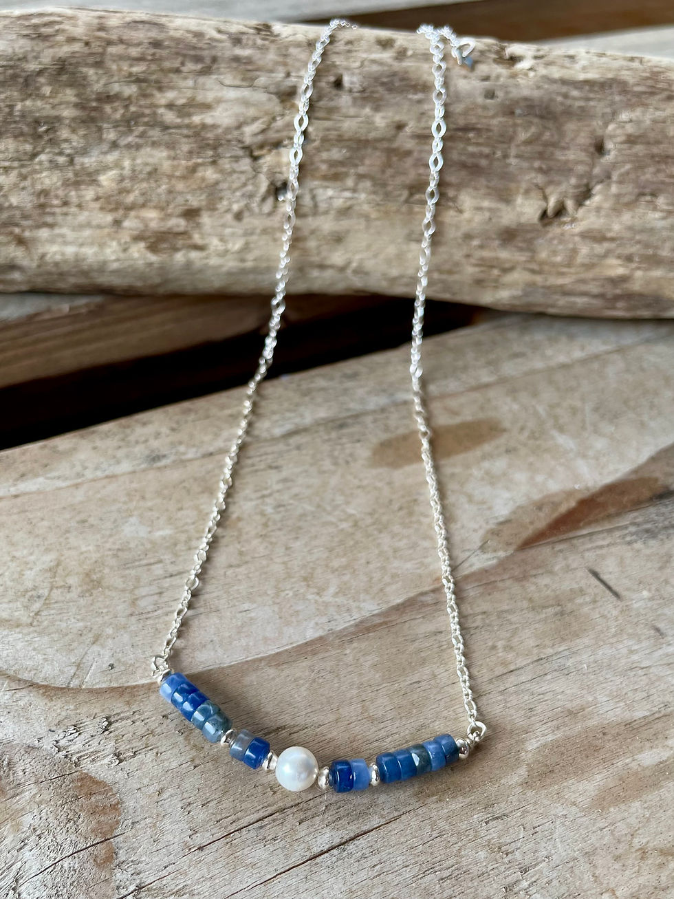 Miniature : Collier Bandol Sodalite