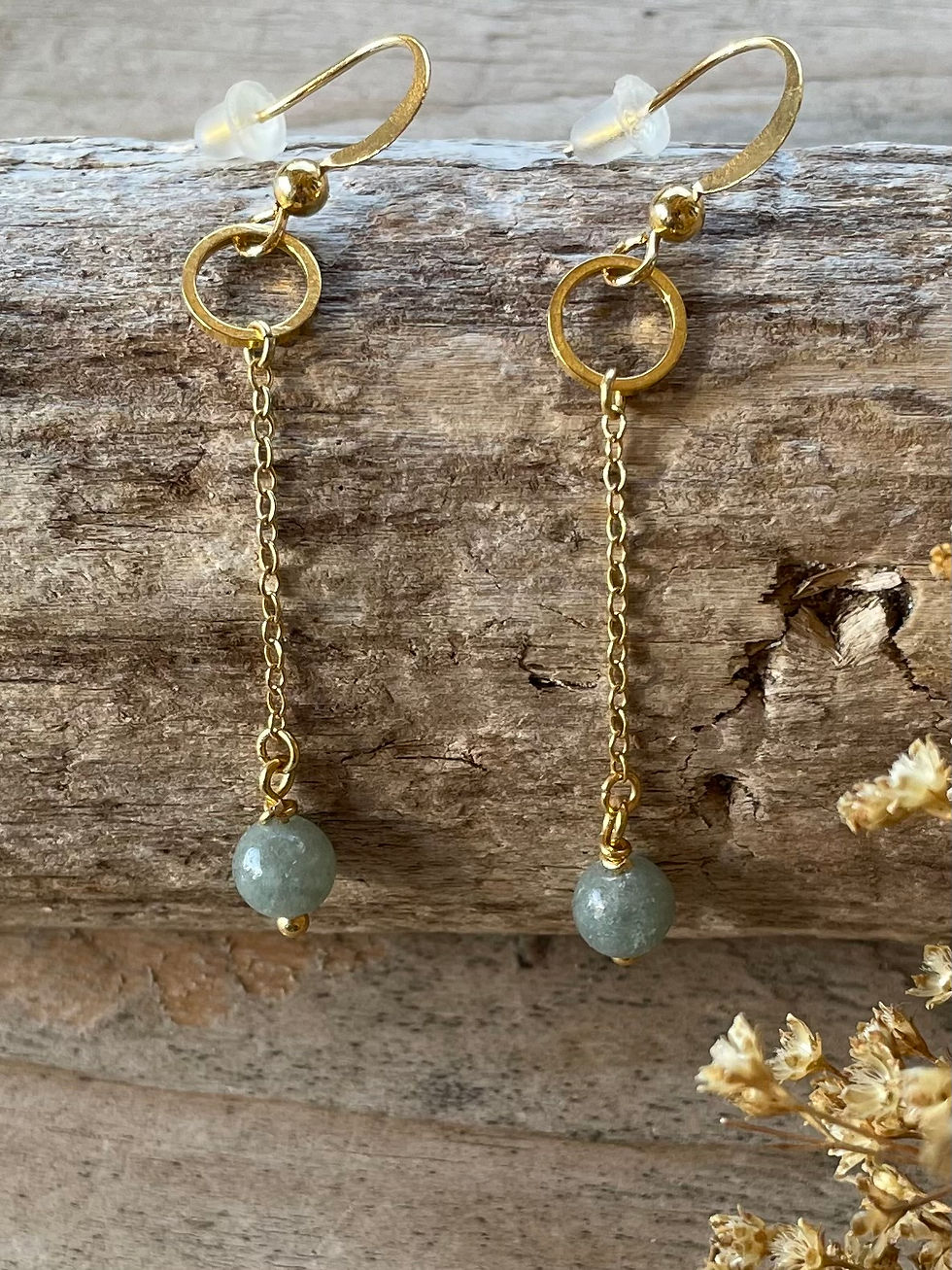 Miniature : Boucles d'oreilles Lourmarin