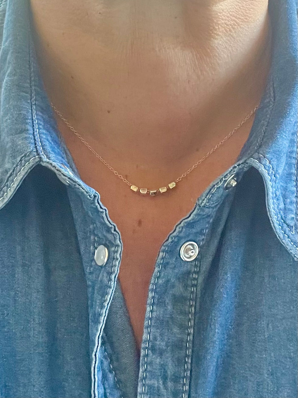 Miniature : Collier Frioul Cubes
