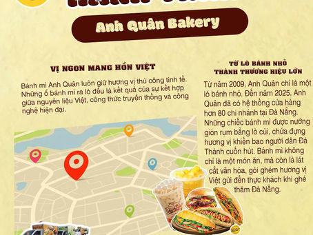 ANH QUÂN BAKERY - BÍ QUYẾT GIỮ VỊ NGON, GIỮ LINH HỒN TRONG TỪNG Ổ BÁNH