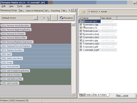 Portable Rename Master Crack [2022-Latest]
