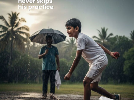 Playing Through the Storm — Lessons in Resilience for Young Cricketers