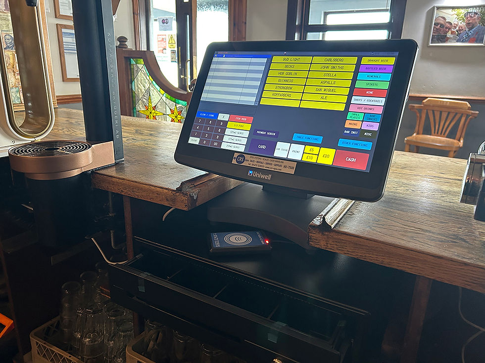Seaside Bar EPOS Upgrade with Handheld Ordering