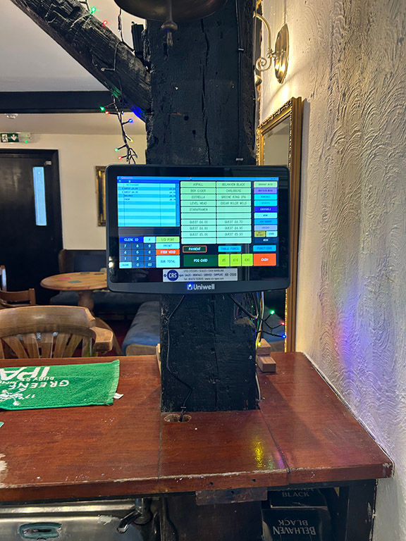 Pub Harwich – New EPOS Installation