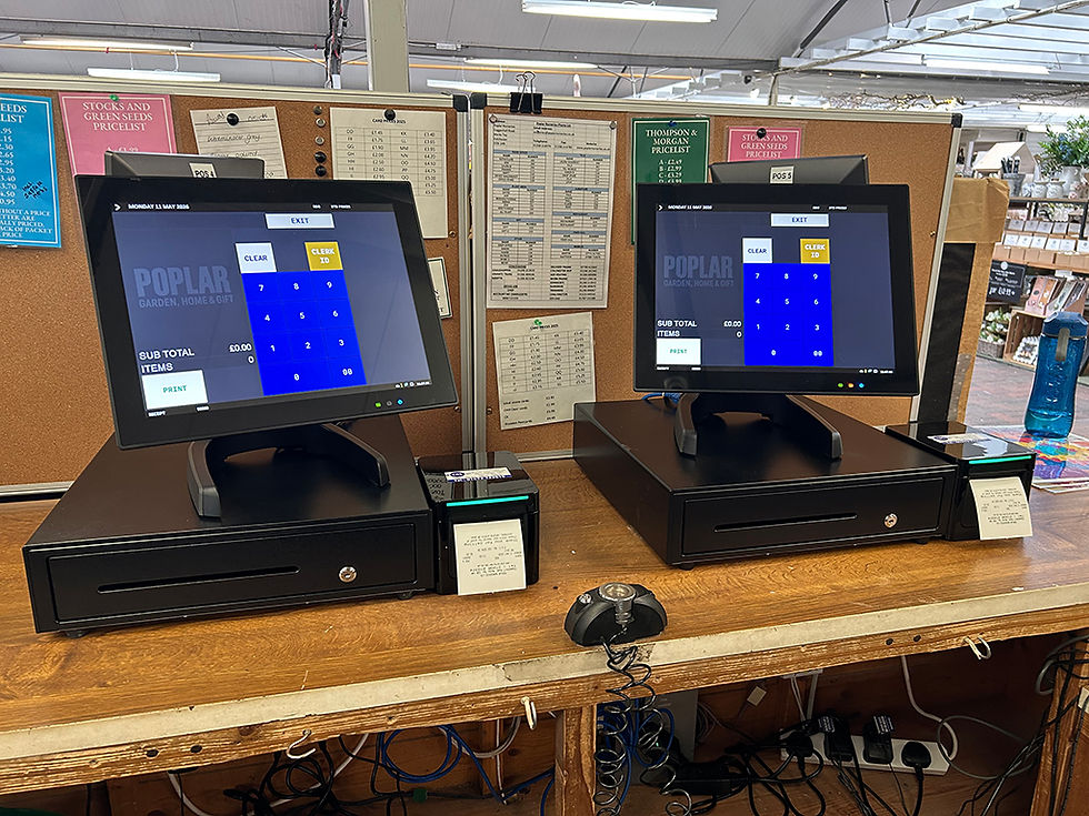 Garden Centre ICRTouch Epos system - TouchPoint