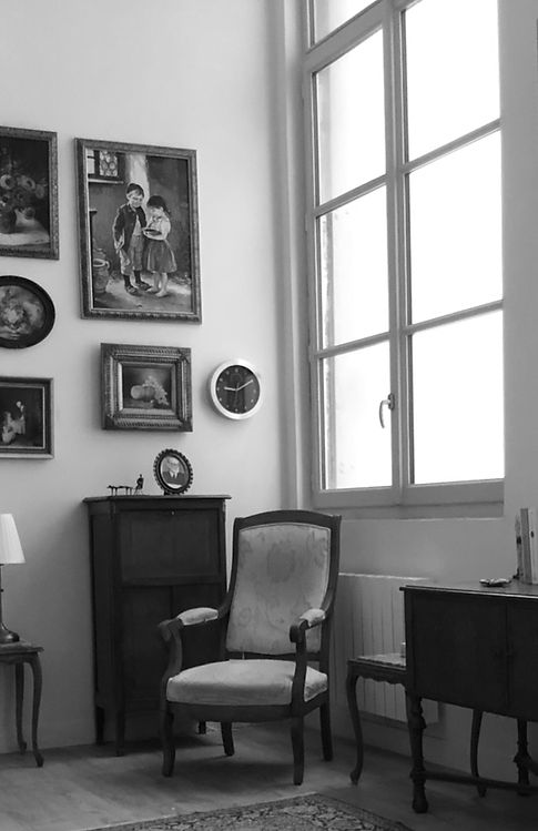 Intérieur cabinet de psychanalyse à Montpellier - Alejandro Arciniegas