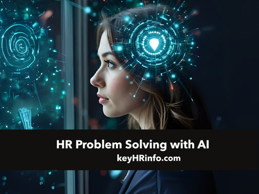 HR problem solving with AI