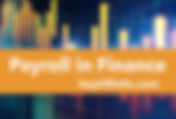 Payroll Data in Finance, an overview