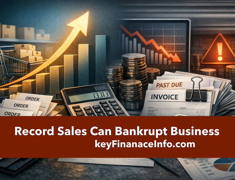 The Growth Trap: Why Record Sales Can Accidentally Bankrupt Your Business
