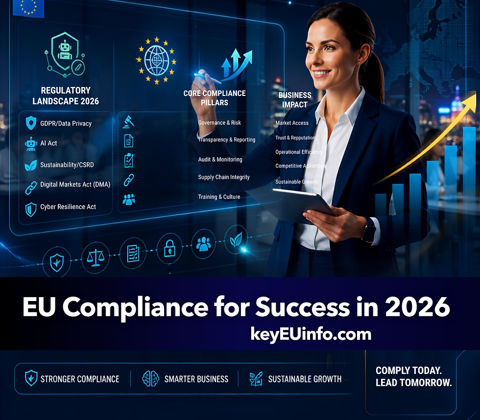 Mastering EU Compliance Essentials for Business Success in 2026